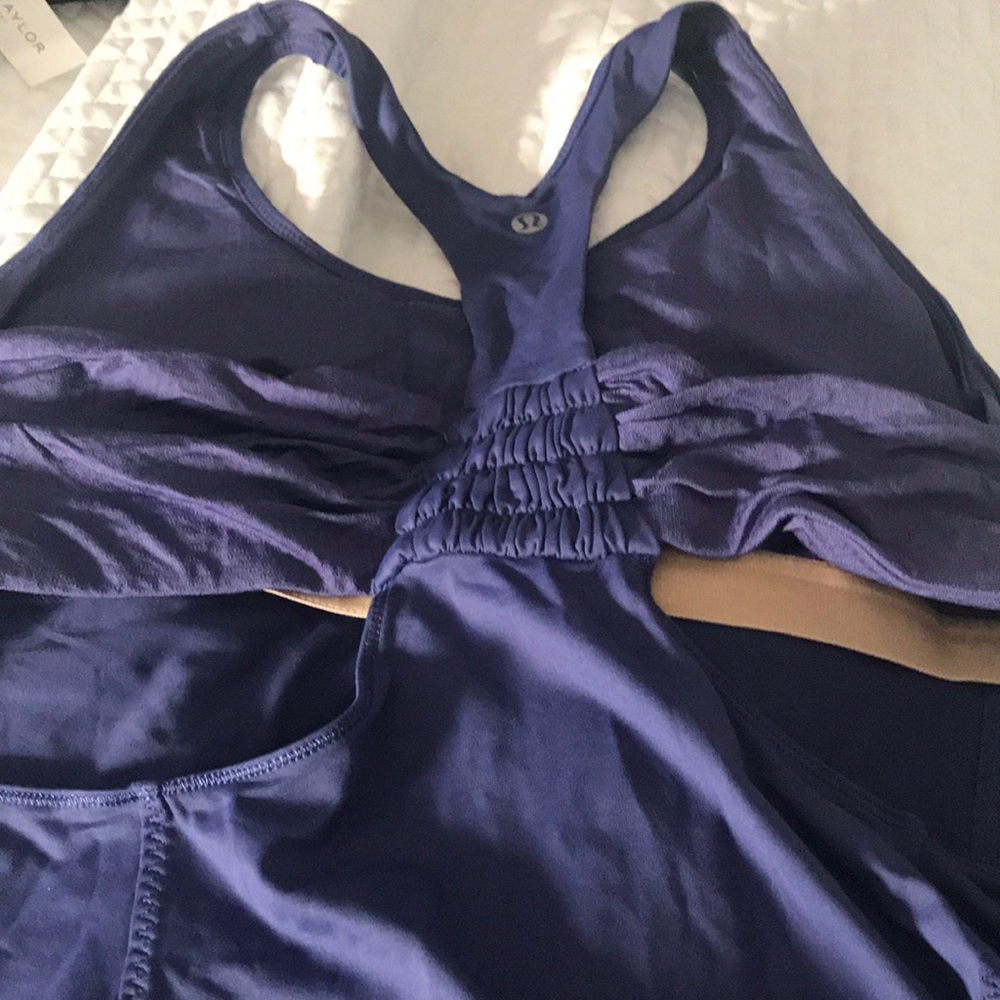 Purple lululemon tank